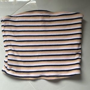 Hollister Striped Tube Top